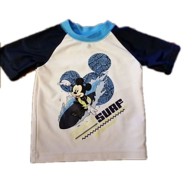 Mickey Mouse surfer rash guard $3 add on - Picture 1 of 4